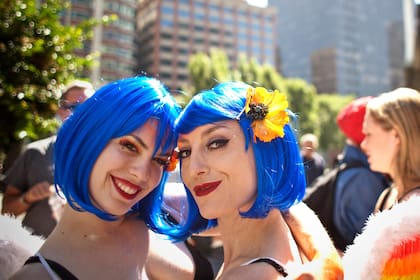 Los colores vibran en Castro, el barrio gay de San Francisco.