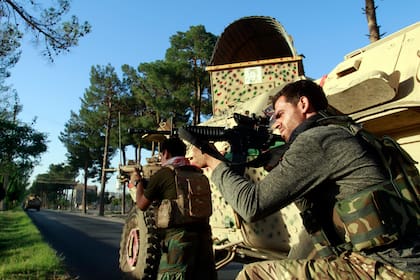 Los combates en Herat en Afganistán el 3 de agosto del 2021