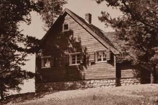 Los combatientes de la resistencia a menudo se escondían en la casa de campo del bosque de Gardiner