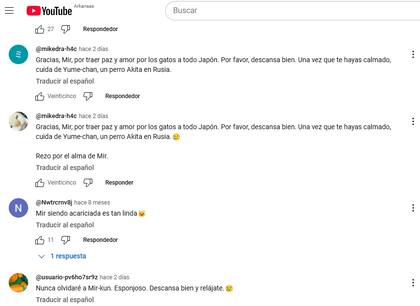 Los comentarios de lamento por parte de los seguidores japoneses de Mir