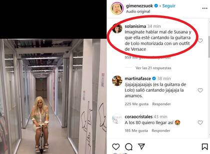 Los comentarios de los seguidores de Susana Giménez
