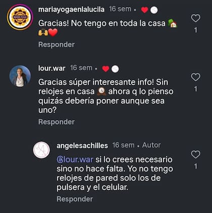 Los comentarios de los usuarios al video de la experta en Feng Shui