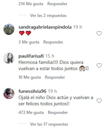 Los comentarios que recibió el posteo de Lola Demichelis