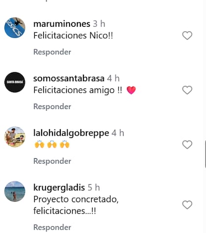 Los comentarios que recibió Nicolás Magaldi tras su anuncio