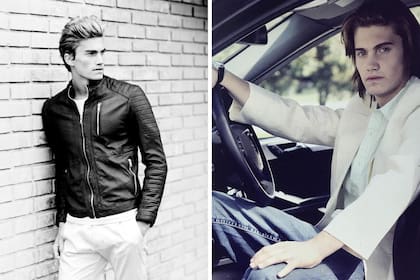 Los comienzos. Cuando terminó el colegio secundario, Tomás Guarracino comenzó su carrera como modelo.