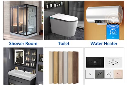 Los compradores tienen distintos servicios para utilizar en la casa prefabricada que se vende a menos de US$6000