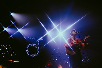 Los conciertos del lunes fueron la primera presentación a gran escala de Collier en Buenos Aires