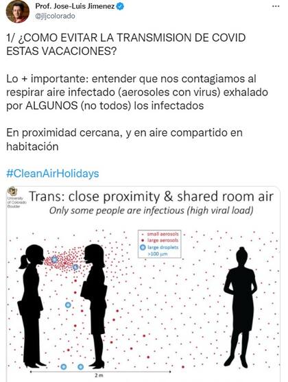 Los consejos para evitar contagiarse de coronavirus en las vacaciones (Foto: Twitter)