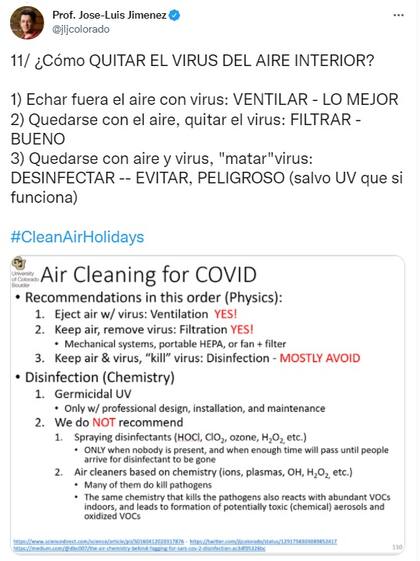 Los consejos para evitar contagiarse de coronavirus en las vacaciones (Foto: Twitter)
