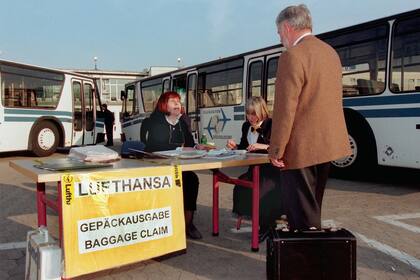 Los controles del equipaje no siempre fueron muy prolijos