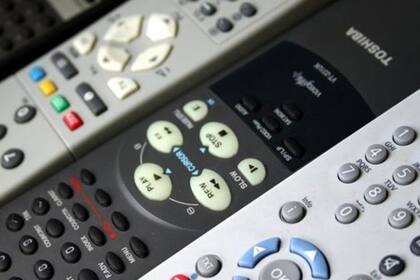 Los controles modernos operan con luz infrarroja