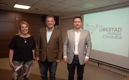 Los cordobeses Rodolfo Eiben y Gabriel Bornoroni, candidatos a legisladores por La Libertad Avanza