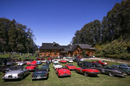Los corredores disfrutaron de un almuerzo en "El Santuario", una casa histórica construida por el reconocido arquitecto Alejandro Bustillo