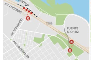 Cierran autopistas y puentes porteños: habrá cortes totales y desvíos de tránsito