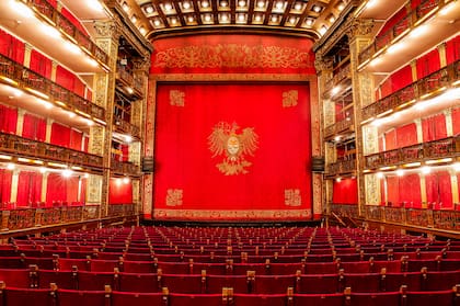 Los cortinados, tapices y el telón de boca, una verdadera obra de tapicería que representa el escudo de armas de la ciudad de Buenos Aires bordado en seda y oro, fueron traídos especialmente de la capital español.