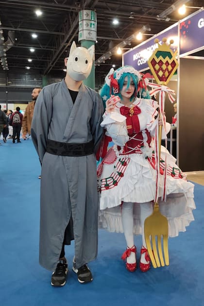 Los cosplayers se caracterizan como sus personajes favoritos