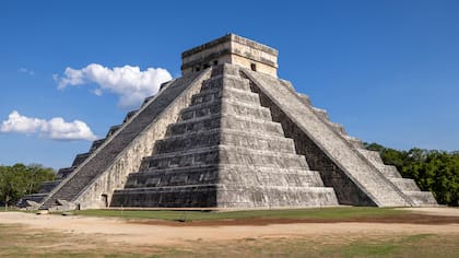 Los cráneos de los niños utilizados como sacrificio se encontraron en una cripta colindante a la pirámide de Chichén Itzá