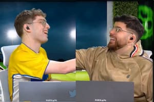 Los creadores de contenido intercambiaron chistes en el análisis del partido de River y Platense