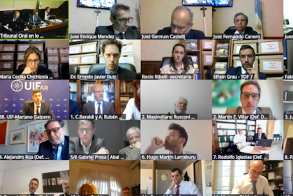 Comenzó la segunda audiencia del juicio por Los Cuadernos de las Coimas