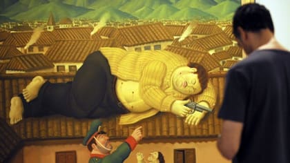 Los cuadros de Fernando Botero sobre Pablo Escobar se pueden apreciar en el Museo de Antioquia, ubicado en la ciudad de Medellín