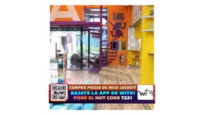 Los cuadros de Milo Lockett en Gran Hermano, a la venta por cdigo QR