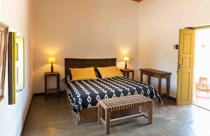 Los cuartos de Las Cañas son bien norteños.