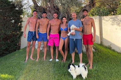 Los cuatro hijos de Zidane se muestran seguido entrenando en el gimnasio y jugando al pádel