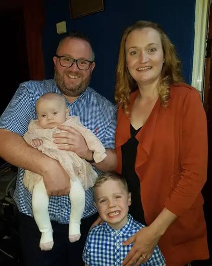 Los cuatro integrantes de la familia (Foto:Catherine Jeans/Media Gales)