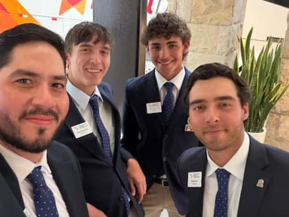 Los cuatro jugadores venezolanos en el LAAC 2026: Rafael Abad, Alejandro Rivas, Andrs Martnez Benedetti y Virgilio Paz Valds