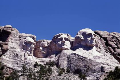 Los cuatro presidentes del Monte Rushmore