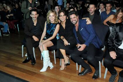 Los cuatro protagonistas esperan ansiosos el adelanto del programa