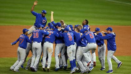 Los Cubs rompieron el maleficio