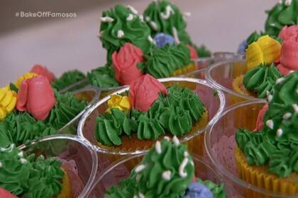 Los cupcakes en forma de cactus de Elizalde