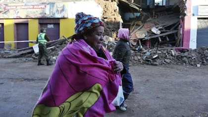 Los daños materiales resultaron relativamente bajos en comparación con los terremotos de Haití o Nepal, por ejemplo