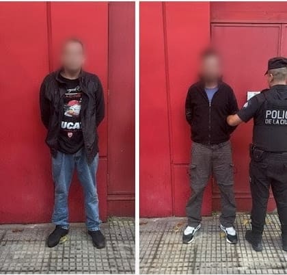 Los delincuentes tenían 46 y 35 años, uno con antecedentes