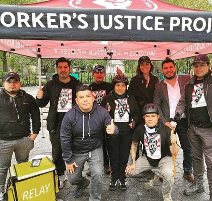 Los Deliveristas Unidos, la organización de trabajadores en Nueva York