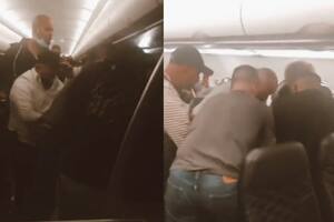 Un pasajero sin control generó caos en pleno vuelo y acusó a una mujer de “robar su ADN”