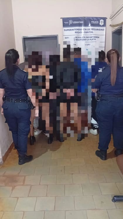 Los demorados por la agresión