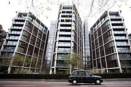 Los departamentos del bloque de torres de One Hyde Park en Londres son los más caros de la ciudad