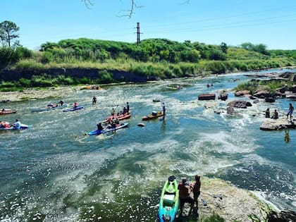 Los deportes acuáticos son frecuentes en Arrecifes