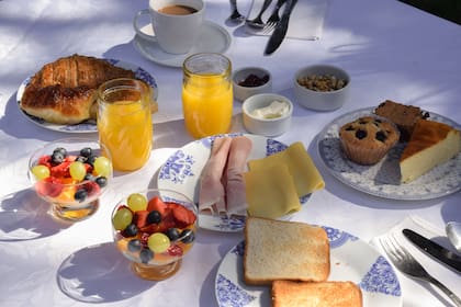 Los desayunos son muy ricos y abundantes