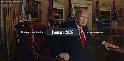 Los descuentos estarán disponibles en la plataforma de TrumpRx en 2026 (TrumpRx)