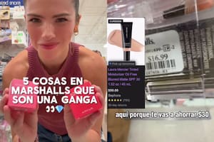 Es latina y mostró los cosméticos que puedes comprar en Marshalls un 30% más baratos que en Sephora