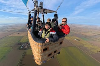 Cómo es volar sin motor ni control de dirección