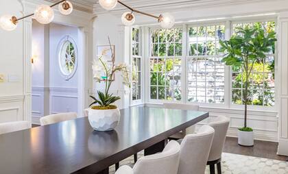 Los detalles del comedor