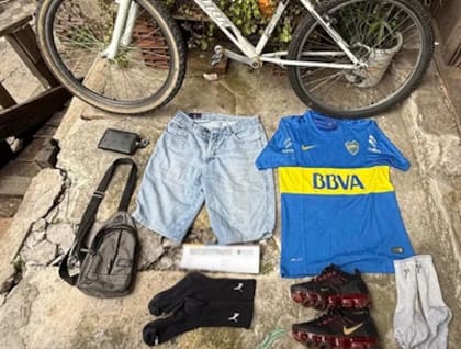 Los detectives secuestraron las prendas utilizadas por el imputado durante los robos