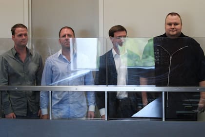 Los detenidos, hoy en Auckland