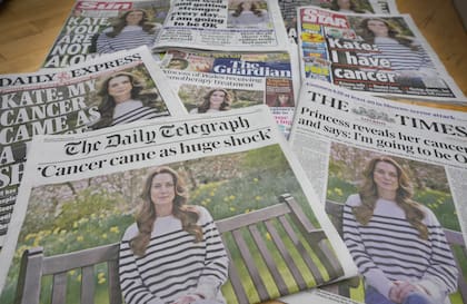 Los diarios británicos, impactados con la noticia
