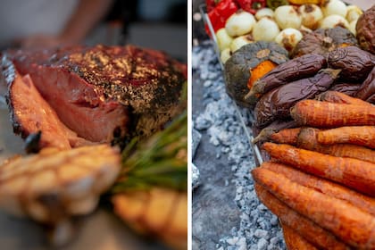 Los días sábados y domingos de 12:30 a 15:00 hs el lugar acerca una propuesta ideal de parrilla