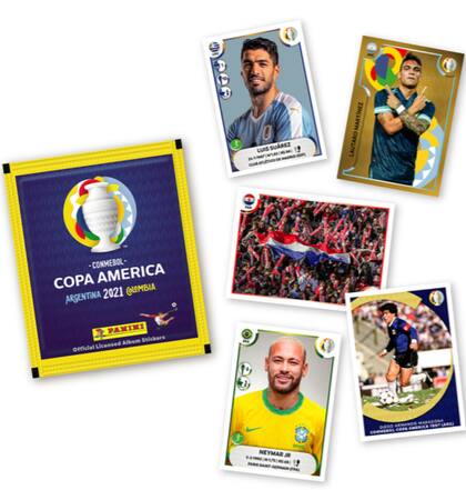 Los diferentes tipos de figuritas que el álbum de Panini ofrece